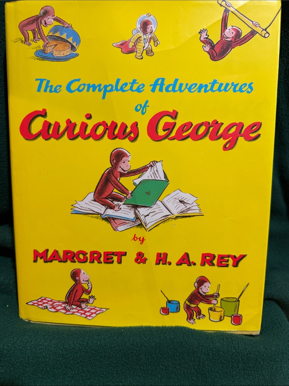 Curious George Complete Adventures Hardcover - Yellow